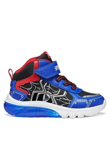 Geox Sneakersy J Ciberdron Boy J66LBJ 01454 C0245 S Kolorowy. Buty sportowe chłopięce Geox, bez wzorów, ze skóry, bez zapięcia. Za 305.99 zł.