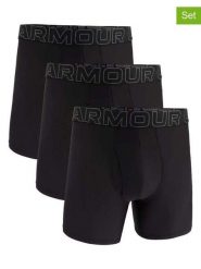 Under Armour Bokserki (6 par) "Perf Tech Mesh" w kolorze czarnym rozmiar: M. Czarne bokserki męskie Under Armour, bez wzorów, z meshu. Za 143.90 zł.