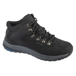 Buty trekkingowe męskie, Slip-Ins: Meroe - Pikeman. Czarne buty trekkingowe męskie Skechers, bez zapięcia. Za 499.99 zł.