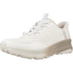 Buty SKECHERS SLIP-INS SWITCH BACK Beżowy. Białe trampki i tenisówki damskie Skechers, bez wzorów, z syntetyku. Za 379.99 zł.