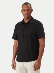 Calvin Klein Jeans Koszula LV04RF120G Czarny Regular Fit. Czarne koszule męskie Calvin Klein Jeans, m, bez wzorów, z jeansu, bez kołnierzyka, bez ramiączek. Za 369.99 zł.