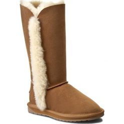 Buty EMU AUSTRALIA - Platinum Kolora WP10534 Chestnut. Brązowe kozaki damskie Emu Australia, ze skóry, bez obcasa. W wyprzedaży za 509.00 zł.