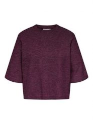 ONLY Carmakoma Sweter w kolorze bordowym rozmiar: XL-54. Czerwone swetry klasyczne damskie Only Carmakoma, xl, bez kołnierzyka. Za 109.95 zł.