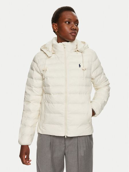 Polo Ralph Lauren Kurtka zimowa 211958932003 Écru Relaxed Fit. Białe kurtki damskie Polo Ralph Lauren, na zimę, xs, bez wzorów, z syntetyku, bez kaptura. Za 1,424.99 zł.