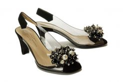 BRENDA ZARO 3448 black, sandały damskie. Czarne sandały damskie Brenda Zaro, bez wzorów, z gumy, bez obcasa, na obcasie. Za 341.94 zł.