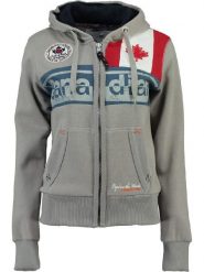 Canadian Peak Bluza "Flashy" w kolorze szarym rozmiar: S. Szare bluzy z kapturem damskie Canadian Peak, s, z bawełny. Za 122.96 zł.