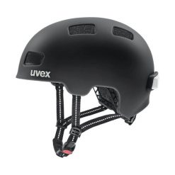 Kask dla dzieci Uvex City 4. Czarne kombinezony damskie Uvex, m, bez wzorów, młodzieżowe, bez kołnierzyka, bez ramiączek. Za 436.00 zł.