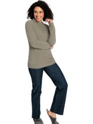 WITT WEIDEN Sweter w kolorze khaki rozmiar: 42. Brązowe golfy damskie WITT WEIDEN, bez wzorów, bez ramiączek. Za 39.99 zł.