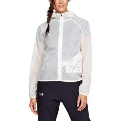 Kurtka sportowa damska Under Armour Qualifier Storm Packable. Białe kurtki przeciwdeszczowe damskie Under Armour, m, bez kaptura. W wyprzedaży za 217.00 zł.