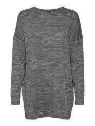 Vero Moda Koszulka w kolorze szarym rozmiar: XS. Szare bluzki damskie Vero Moda, xs, bez wzorów, bez kołnierzyka. Za 43.99 zł.