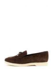 Guess Półbuty 183331 Brązowy. Brązowe półbuty damskie Guess, z aplikacjami, bez obcasa, na płaskiej podeszwie. Za 634.99 zł.