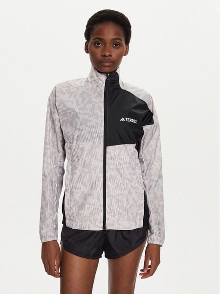 Adidas Kurtka do biegania Terrex Trail Running IW9245 Écru Regular Fit. Kurtki do biegania damskie Adidas, xs, bez wzorów, z syntetyku, bez kaptura. Za 269.99 zł.