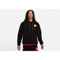 Bluza sportowa męska Nike Air Jordan Essential Statement Moutainside. Czarne bluzy sportowe męskie Nike, bez wzorów, sportowe, bez kołnierzyka, bez ramiączek. Za 462.00 zł.