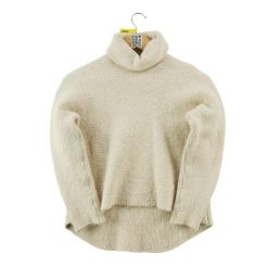 Second life - Damski biały sweter z wełny i kaszmiru - Stan dobry. Białe swetry klasyczne damskie Ralph Lauren, z kaszmiru, bez kołnierzyka. Za 230.00 zł.