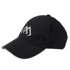 Czapka z daszkiem Mikado UB028. Czarne czapki męskie Mikado, bez wzorów. Za 24.99 zł.