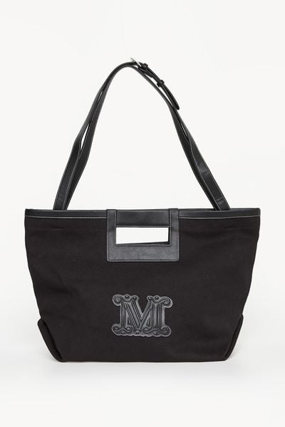 Torebka shopper Ecru MAX MARA BEACHWEAR. Shopper bag damskie Max Mara Beachwear, bez wzorów, bez dodatków. Za 1,029.00 zł.