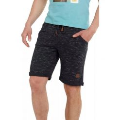 Spodenki treningowe dla mężczyzn Fundango Sunny. Szare szorty męskie Fundango, z bawełny, bez kołnierzyka. Za 129.00 zł.