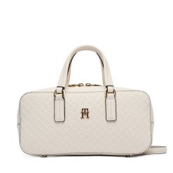 Torebka Tommy Hilfiger. Białe torebki klasyczne damskie Tommy Hilfiger, bez wzorów, bez dodatków. Za 649.99 zł.