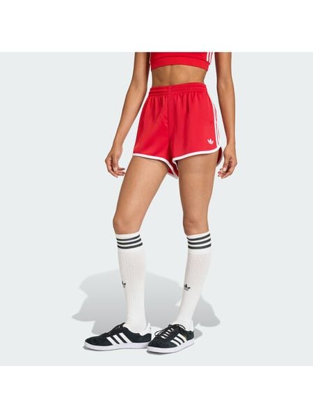 Adidas Szorty sportowe 3-Stripes Sprinter KD3716 Czerwony Regular Fit. Czerwone spodenki sportowe damskie Adidas, s, z syntetyku. Za 178.99 zł.