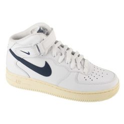 Buty sportowe Sneakersy damskie, Air Force 1 '07 Mid. Białe buty sportowe na co dzień damskie Nike, bez wzorów, trekkingowe, nike air force. Za 529.99 zł.