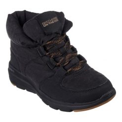 Tenisówki Skechers Model Glacial Ultra-trend Kolor Czarny. Czarne trampki i tenisówki damskie Skechers, bez wzorów, z materiału. Za 299.99 zł.