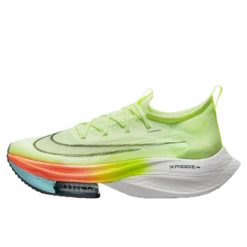 Buty do chodzenia dla dorosłych Nike Air Zoom Alphafly Next Barely Volt Orange. Żółte obuwie do biegania damskie Nike. Za 906.49 zł.