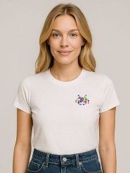 WOOOP Koszulka "Mothership Coeur" w kolorze kremowym rozmiar: XL. Brązowe bluzki damskie Wooop, xl, bez wzorów, z bawełny, bez kołnierzyka, bez ramiączek. Za 83.42 zł.