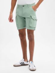 Alpha Industries Spodenki Mężczyźni Bawełna zielony, 34. Zielone szorty męskie Alpha Industries, z bawełny, bez kołnierzyka. Za 229.95 zł.
