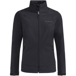 Kurtka softshell damska Vaude Cyclone Jacket VI. Czarne kurtki damskie Vaude, s, bez wzorów, z materiału, bez kaptura. Za 508.70 zł.