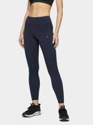 4F Legginsy treningowe szybkoschnące damskie XXS. Niebieskie legginsy damskie 4f, xxs, bez wzorów, z włókna. Za 79.99 zł.
