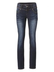Heine Dżinsy - Slim fit - w kolorze niebieskim rozmiar: 48. Niebieskie jeansy damskie Heine. Za 114.17 zł.