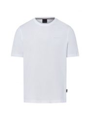 Bugatti koszulka Mężczyźni Bawełna biały, XXL. Białe t-shirty sportowe męskie Bugatti, m, z bawełny, bez ramiączek. Za 149.95 zł.