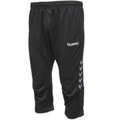 Spodnie Hummel Authentic czarny. Czarne szorty męskie HUMMEL, bez wzorów, sportowe. Za 80.00 zł.
