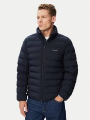Calvin Klein Kurtka przejściowa Classic LV04LG503G Granatowy Classic Fit. Niebieskie kurtki męskie CALVIN KLEIN, m, bez wzorów, z syntetyku, bez kaptura. Za 799.99 zł.
