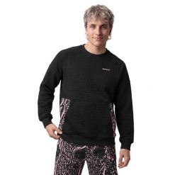 Męska bluza do gry w padla Padel Siroko Chiquita Black. Czarne bluzy bez kaptura męskie SIROKO, m, z materiału. Za 217.00 zł.