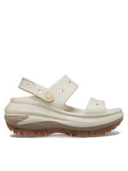 Crocs Sandały Mega Crush Sandal 207989 Brązowy. Brązowe sandały damskie Crocs, bez wzorów, z tworzywa sztucznego, bez obcasa, na płaskiej podeszwie. Za 209.99 zł.