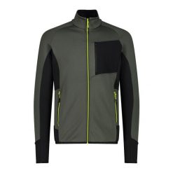 Polarowa kurtka turystyczna CMP. Szare kurtki męskie CMP, xl, bez wzorów, z materiału, klasyczne, bez kaptura. Za 353.00 zł.