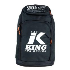 Plecak King Pro Boxing Elite Lab. Czarne plecaki damskie KING PRO BOXING, bez wzorów, z materiału, eleganckie. Za 405.50 zł.