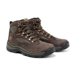 Trzewiki damskie Timberland Chochorua Trail Mid GTX Dk Brown Full Grain. Brązowe obuwie trekkingowe damskie Timberland. Za 799.99 zł.
