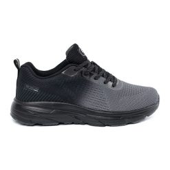 Lekkie buty czarno-szare DK czarne. Czarne buty sportowe na co dzień męskie z tkaniny, bez zapięcia. Za 181.89 zł.