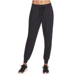 Spodnie treningowe damskie Skechers Restful Jogger. Czarne spodnie dresowe damskie Skechers, s, na fitness i siłownię. Za 159.99 zł.