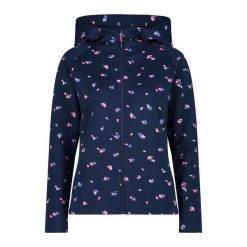 Bluza damska turystyczna CMP 32C8386P. Niebieskie bluzy bez kaptura damskie CMP, l. W wyprzedaży za 258.99 zł.