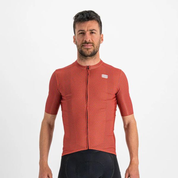 Koszulka rowerowa męska Sportful Checkmate. Czerwone t-shirty sportowe męskie SPORTFUL, na lato, m, z materiału, bez ramiączek, rowerowe. Za 386.75 zł.