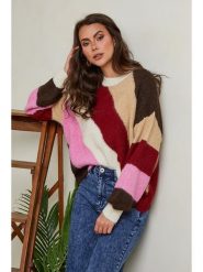 Joséfine Sweter "Bagamer" ze wzorem rozmiar: XL. Swetry klasyczne damskie Joséfine, xl, z wełny, bez kołnierzyka. Za 207.45 zł.