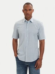 BOSS Koszula Rash 50559628 Niebieski jasny Regular Fit. Niebieskie koszule męskie Boss, l, bez wzorów, z bawełny, bez kołnierzyka, bez ramiączek. Za 399.99 zł.
