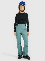 4F Spodnie narciarskie w kolorze turkusowym rozmiar: M. Niebieskie spodnie dresowe damskie 4f, m, bez wzorów. Za 427.42 zł.