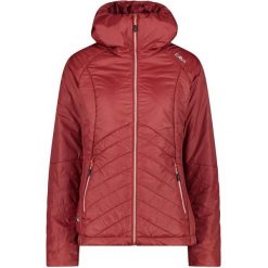 Kurtka puchowa damska z odpinanym kapturem CMP. Czerwone kurtki damskie CMP, bez wzorów, z puchu, z kapturem. Za 508.70 zł.