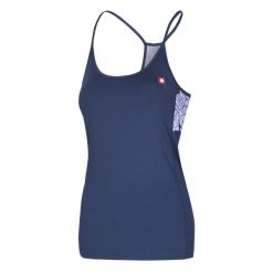 Damski tank top Ocun Artista sargasso. Niebieskie topy damskie Ocun, xl, bez wzorów, bez ramiączek. Za 186.50 zł.
