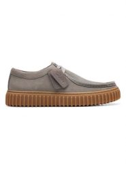 Clarks Skórzane mokasyny "Torhill" w kolorze szarym rozmiar: 40. Szare mokasyny męskie Clarks, ze skóry. Za 294.28 zł.
