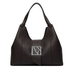 Torebka Armani Exchange. Brązowe torebki klasyczne damskie Armani Exchange, bez wzorów, bez dodatków. Za 779.99 zł.